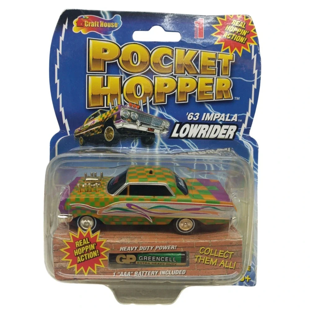 B2 Craft House‎ Pocket Hopper '63 Impala Lowrider Rad's Joker Graphics MOC